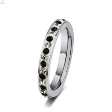 Metall Silber Ring Diamant Schmuck, Silber stapelbar Ringe für Frauen billige Schmuck